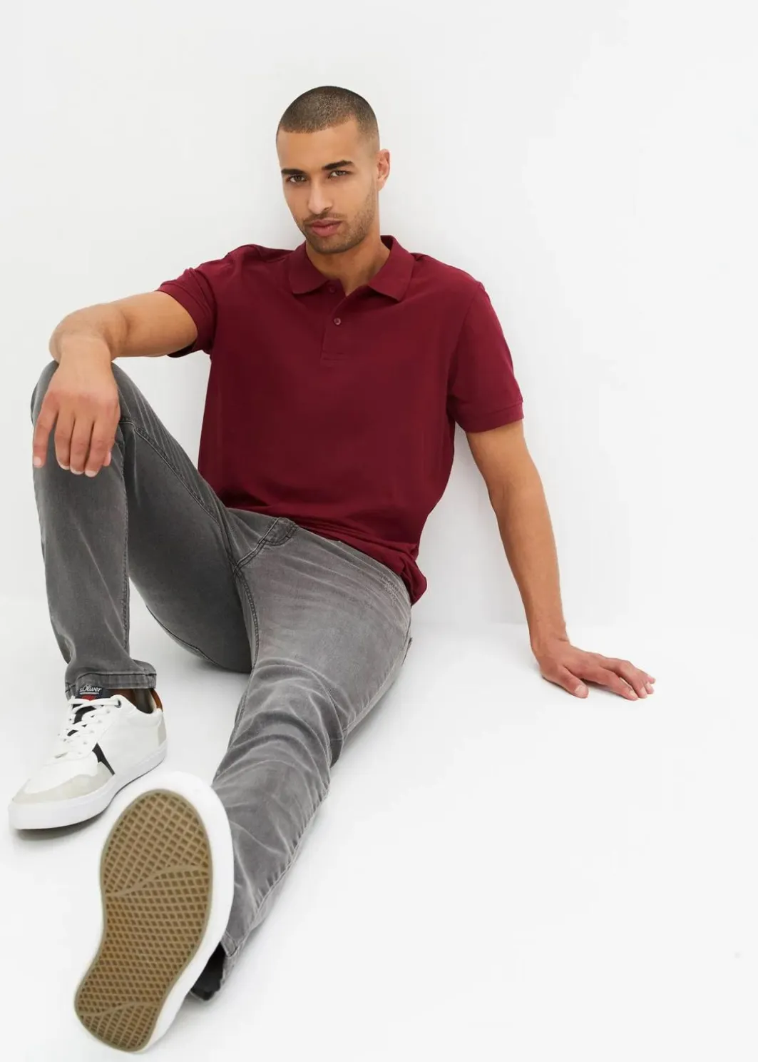 Piqué-Poloshirt aus reiner Bio-Baumwolle Herren Shirts & Polos|Basics