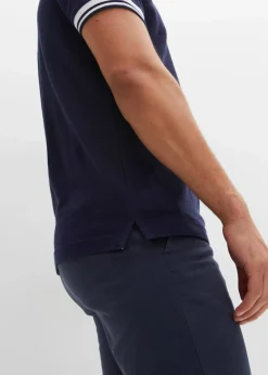 Hot Piqué-Poloshirt aus reiner Bio-Baumwolle Herren Große Größen|Basics