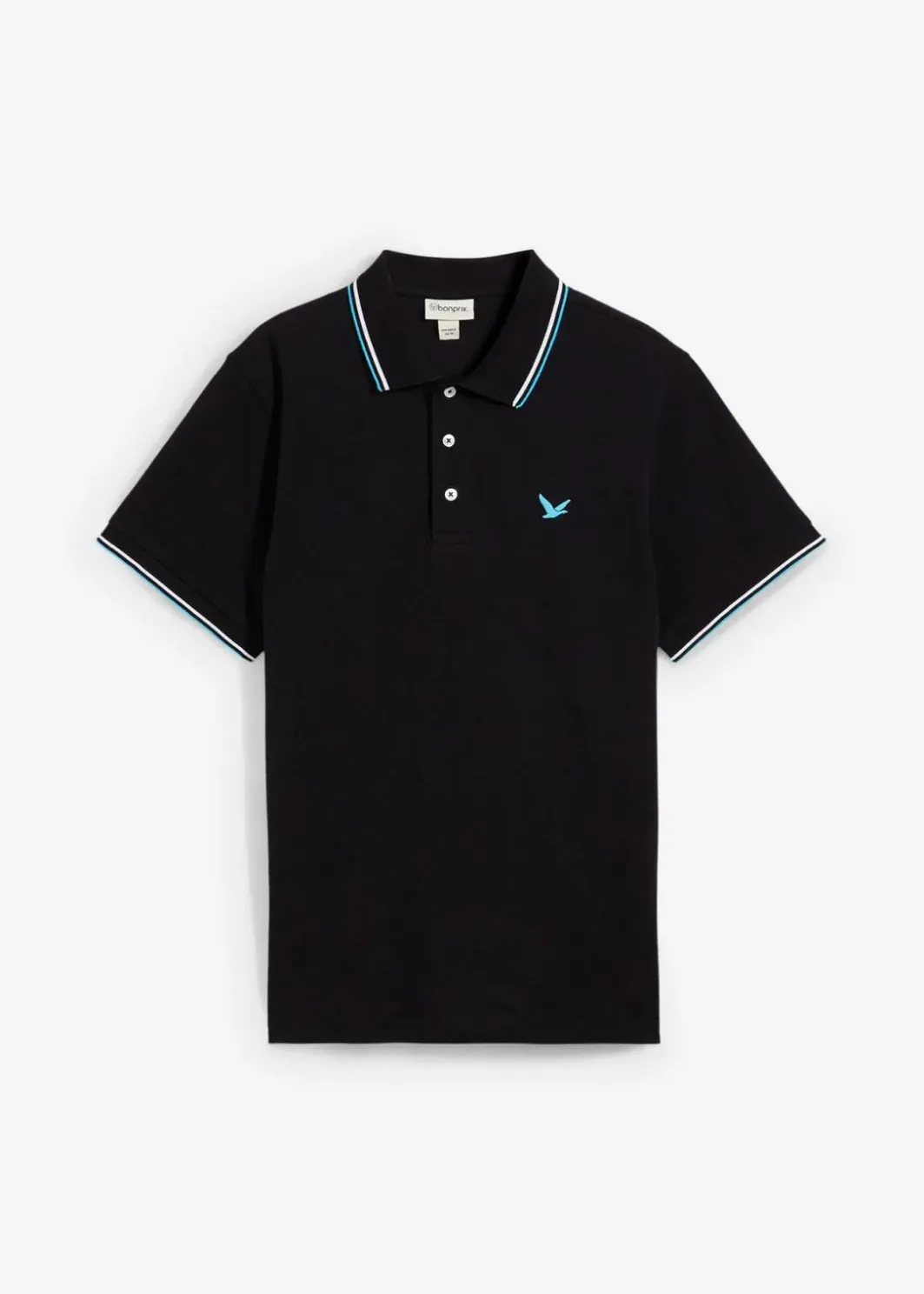 Outlet Piqué-Poloshirt aus reiner Bio-Baumwolle Herren Große Größen|Basics