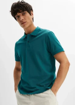 Piqué-Poloshirt aus reiner Bio-Baumwolle Herren Shirts & Polos|Basics