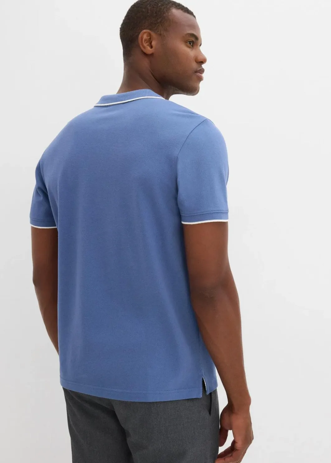 Sale Piqué-Poloshirt aus reiner Baumwolle Herren Große Größen|Shirts & Polos