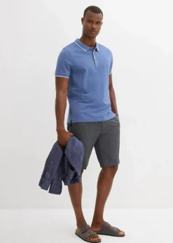 Sale Piqué-Poloshirt aus reiner Baumwolle Herren Große Größen|Shirts & Polos