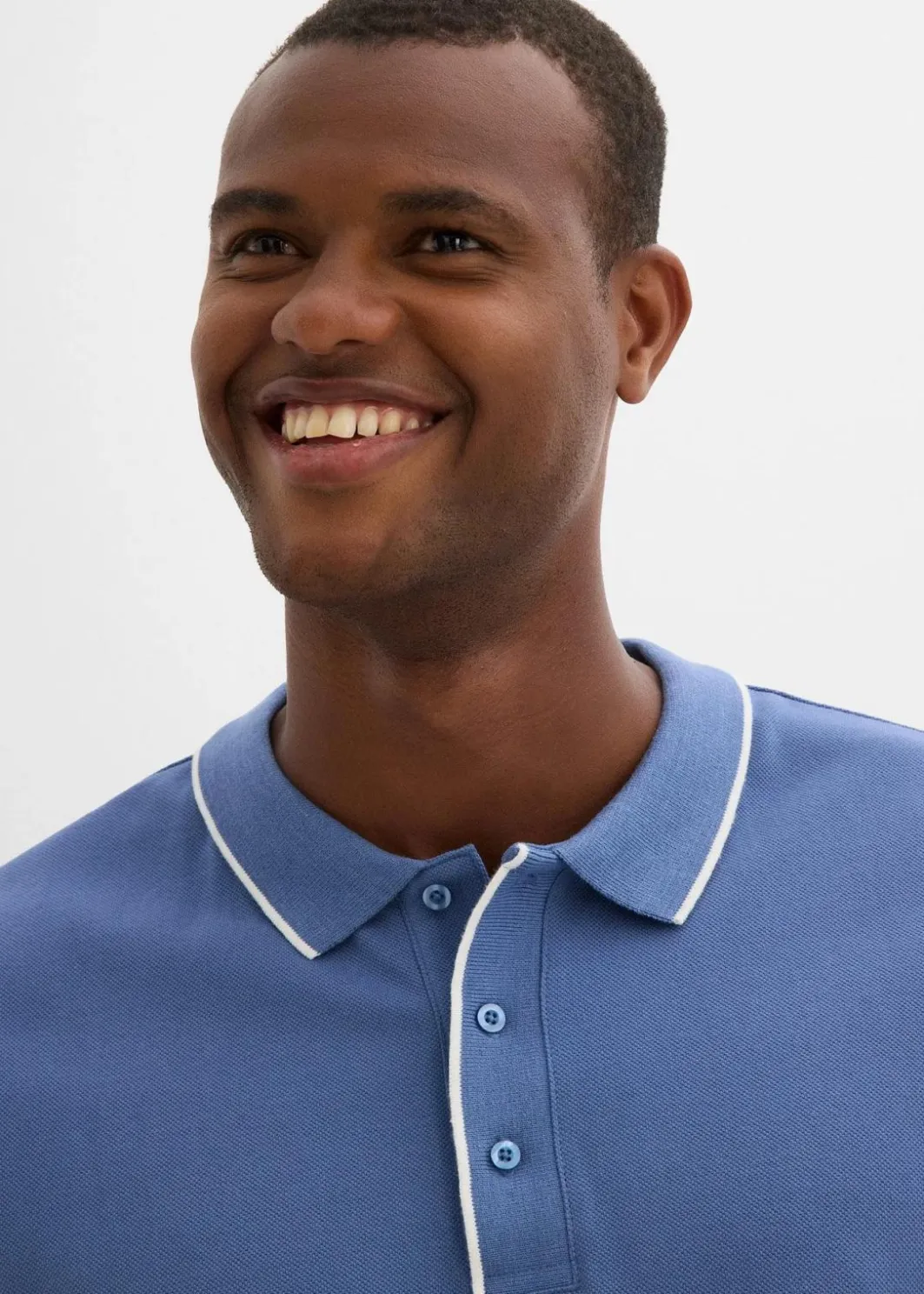 Sale Piqué-Poloshirt aus reiner Baumwolle Herren Große Größen|Shirts & Polos