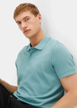 Online Piqué-Poloshirt aus reiner Bio-Baumwolle Herren Shirts & Polos|Basics