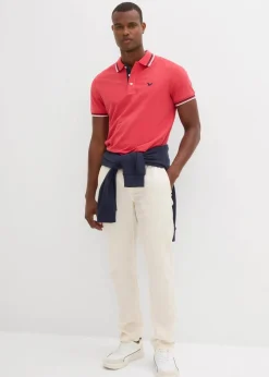 Sale Piqué-Poloshirt aus reiner Baumwolle (2er Pack) Herren Shirts & Polos|Große Größen