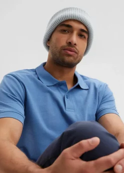 Herren bonprix Shirts & Polos|Basics|Piqué-Poloshirt aus reiner Bio-Baumwolle