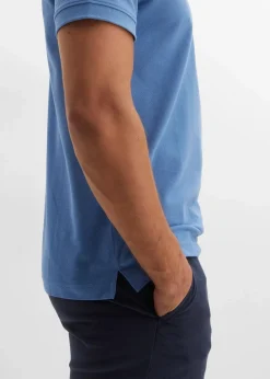 Herren bonprix Shirts & Polos|Basics|Piqué-Poloshirt aus reiner Bio-Baumwolle