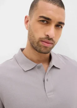 Piqué-Poloshirt aus reiner Bio-Baumwolle Herren Shirts & Polos|Basics