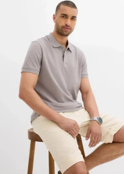 Piqué-Poloshirt aus reiner Bio-Baumwolle Herren Shirts & Polos|Basics