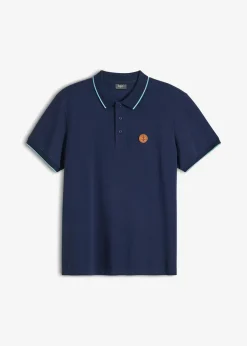 Herren bonprix Große Größen|Shirts & Polos|Piqué-Poloshirt aus reiner Bio-Baumwolle