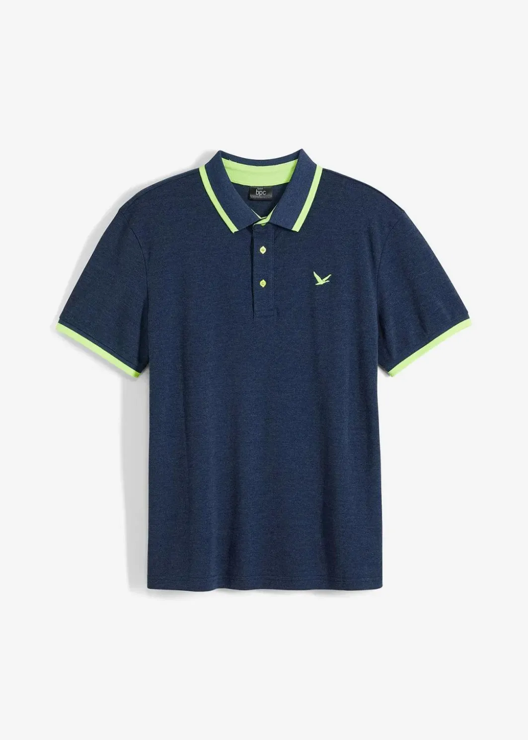 Piqué-Poloshirt mit reiner Bio-Baumwolle Herren Große Größen|Shirts & Polos