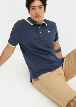 Piqué-Poloshirt mit reiner Bio-Baumwolle Herren Große Größen|Shirts & Polos