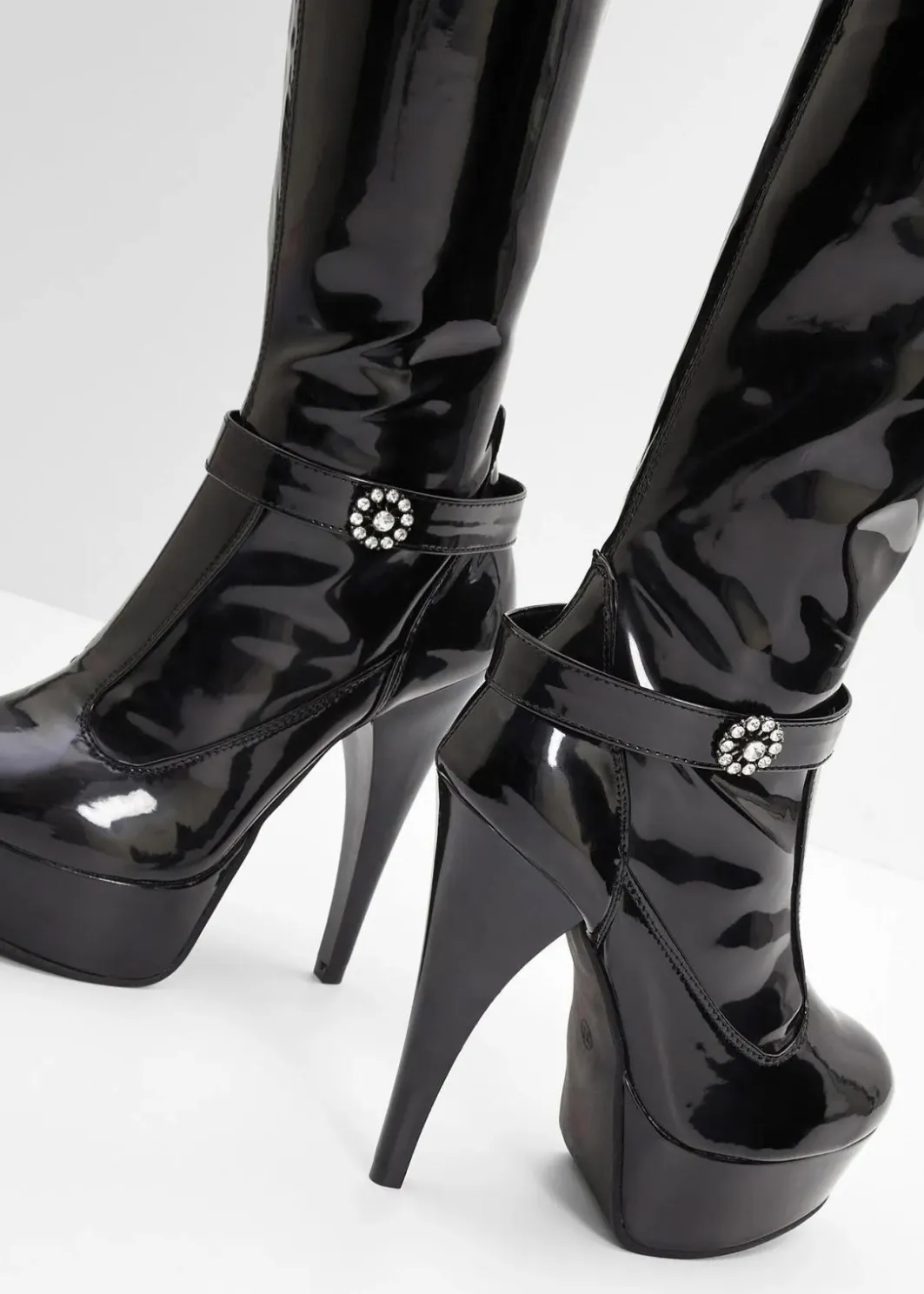 Hot Plateau Overknee Stiefel Damen Stiefel|Schuhe & Accessoires In Spezialgrößen·Schuhe In Übergröße