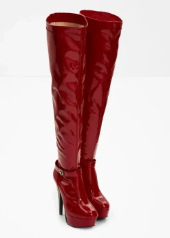 Best Plateau Overknee Stiefel Damen Schuhe & Accessoires In Spezialgrößen·Schuhe In Übergröße|Stiefel