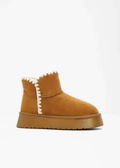 Hot Plateau-Boots Damen Gefütterte Winterschuhe|Boots