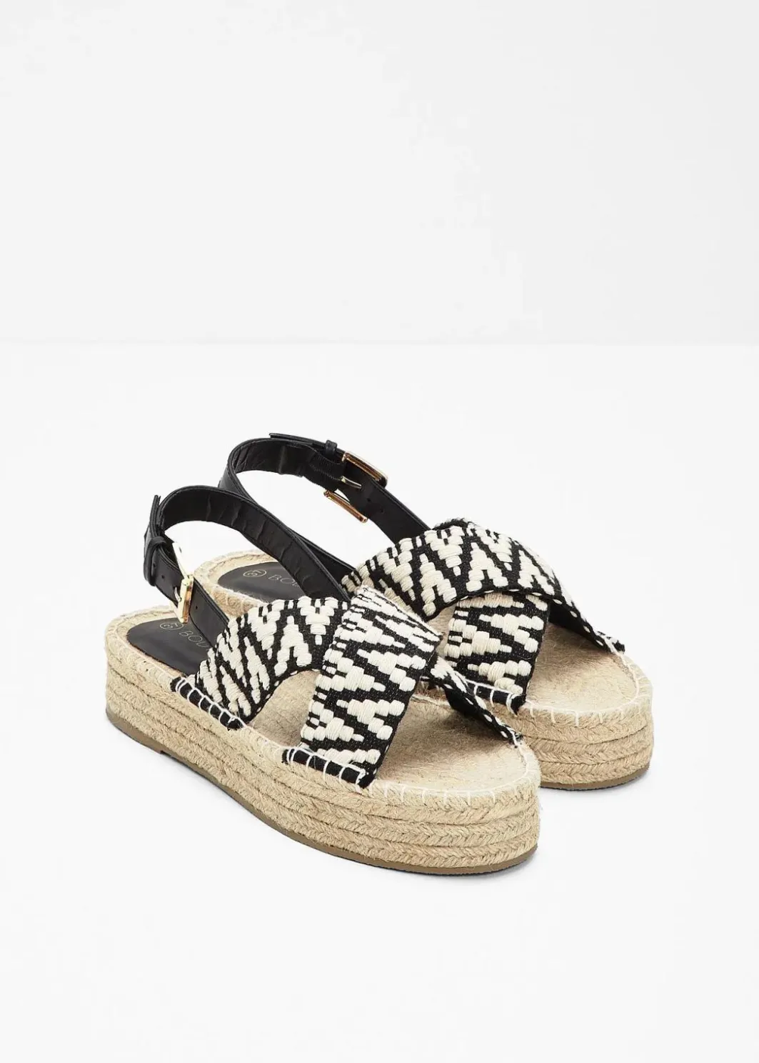 Damen bonprix Strandmode|Sommerschuhe|Plateau-Sandalen