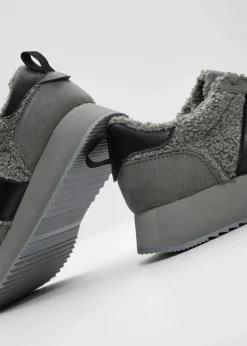 Best Plateau-Sneaker Damen Gefütterte Winterschuhe|Sneaker