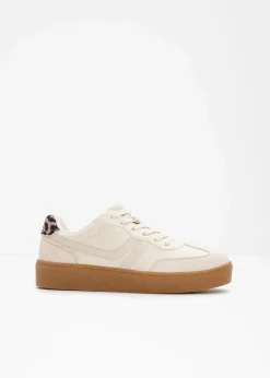 Damen bonprix Sneaker|Plateau-Sneaker im Retrolook