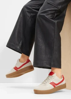 Outlet Plateau-Sneaker im Retrolook Damen Sneaker