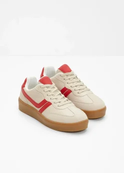 Outlet Plateau-Sneaker im Retrolook Damen Sneaker