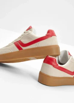 Outlet Plateau-Sneaker im Retrolook Damen Sneaker