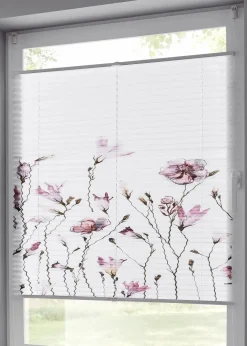 bonprix Plissees|Plissee mit Blumenmuster