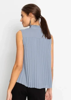 Damen bonprix Bekleidung·Jacken & Mäntel|Blusen & Tuniken|Plissee-Blusentop