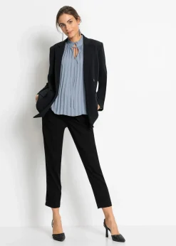 Damen bonprix Bekleidung·Jacken & Mäntel|Blusen & Tuniken|Plissee-Blusentop
