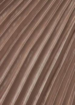 Damen bonprix Bekleidung·Sportbekleidung|Nachhaltigere Materialien|Plissée-Rock aus feinem Satin