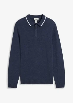 Discount Polo Pullover mit recycelter Baumwolle Herren Pullover & Strickjacken|Große Größen