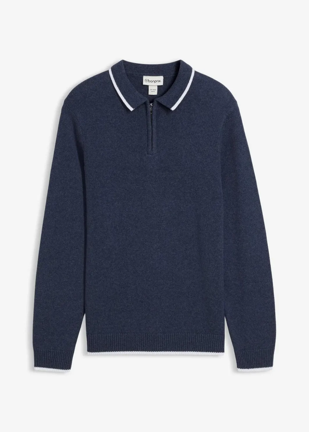 Discount Polo Pullover mit recycelter Baumwolle Herren Pullover & Strickjacken|Große Größen