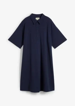 Best Polokleid aus reiner Baumwolle Damen Bekleidung·Pullover & Strickjacken|Kleider