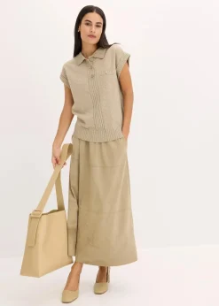 Best Polo-Pullover mit Baumwolle Damen Pullover & Strickjacken|Strickmode