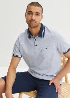 Hot Poloshirt aus reiner Baumwolle Herren Große Größen|Shirts & Polos
