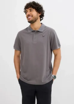 Herren bonprix Shirts & Polos|Basics|Poloshirt aus reiner Bio-Baumwolle (2er Pack)