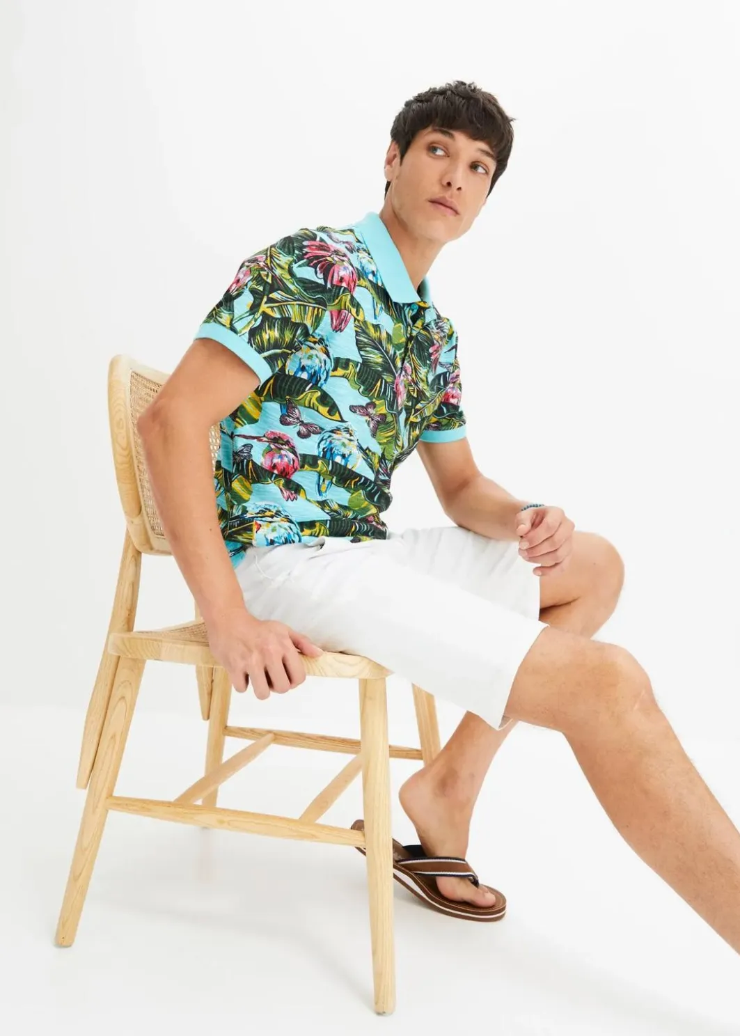 Discount Poloshirt aus reiner Bio-Baumwolle, Kurzarm Herren Große Größen|Shirts & Polos