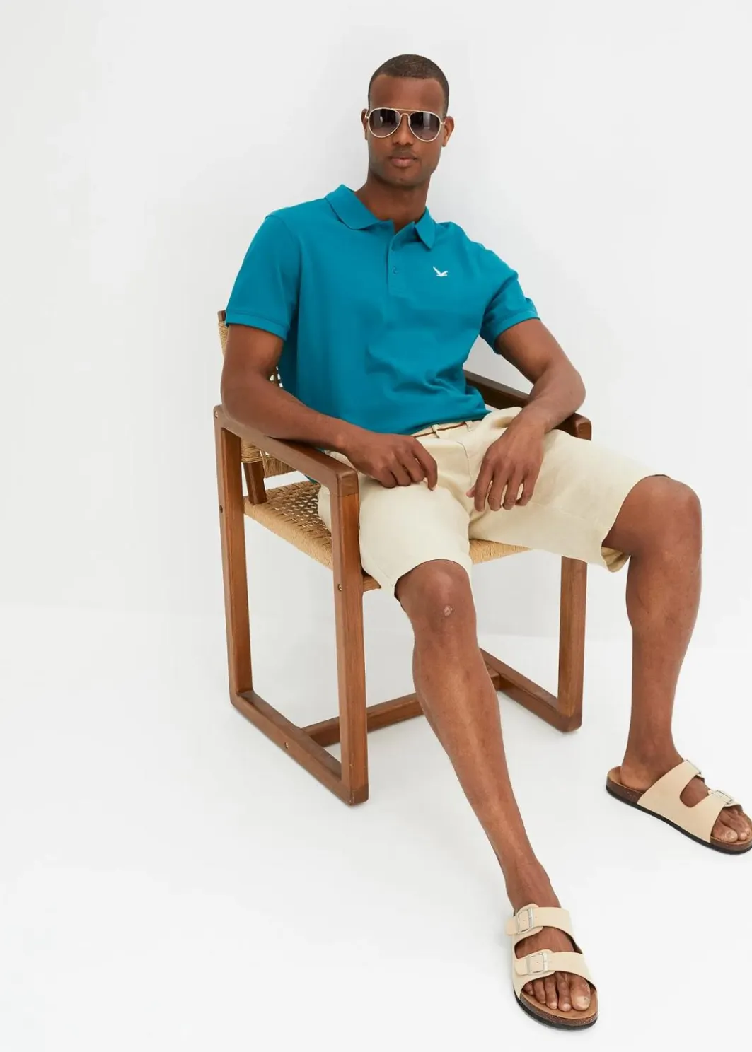 New Poloshirt aus reiner Bio-Baumwolle (2er Pack) Herren Shirts & Polos|Basics