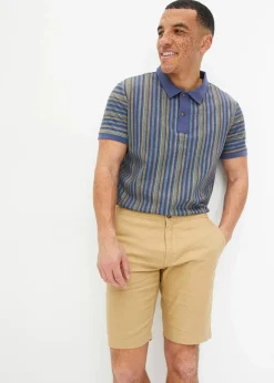 Herren bonprix Große Größen|Shirts & Polos|Poloshirt aus reiner Bio-Baumwolle
