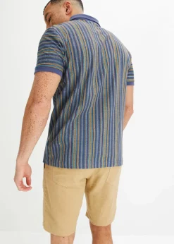 Herren bonprix Große Größen|Shirts & Polos|Poloshirt aus reiner Bio-Baumwolle