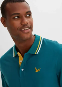 Outlet Poloshirt aus reiner Bio-Baumwolle (2er Pack) Herren Shirts & Polos|Große Größen