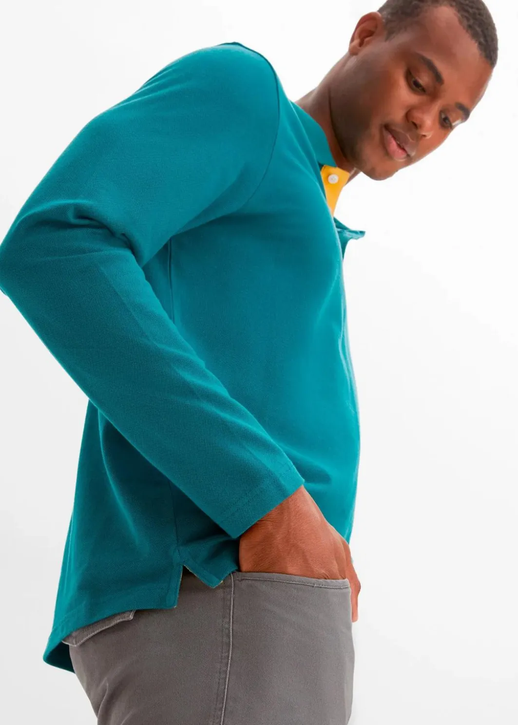 Outlet Poloshirt aus reiner Bio-Baumwolle (2er Pack) Herren Shirts & Polos|Große Größen