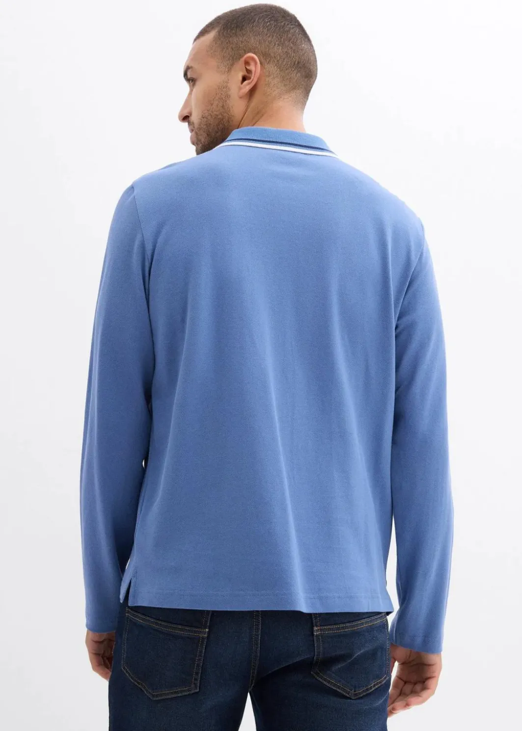 Outlet Poloshirt aus reiner Bio-Baumwolle (2er Pack) Herren Große Größen|Shirts & Polos