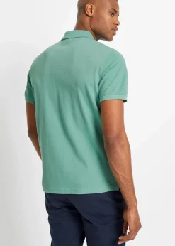 Herren bonprix Große Größen|Basics|Poloshirt aus reiner Bio-Baumwolle (2er Pack)