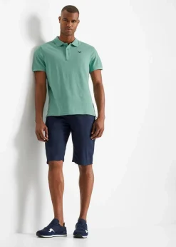 Herren bonprix Große Größen|Basics|Poloshirt aus reiner Bio-Baumwolle (2er Pack)