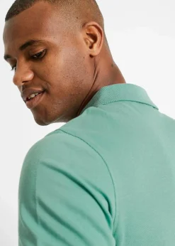Herren bonprix Große Größen|Basics|Poloshirt aus reiner Bio-Baumwolle (2er Pack)