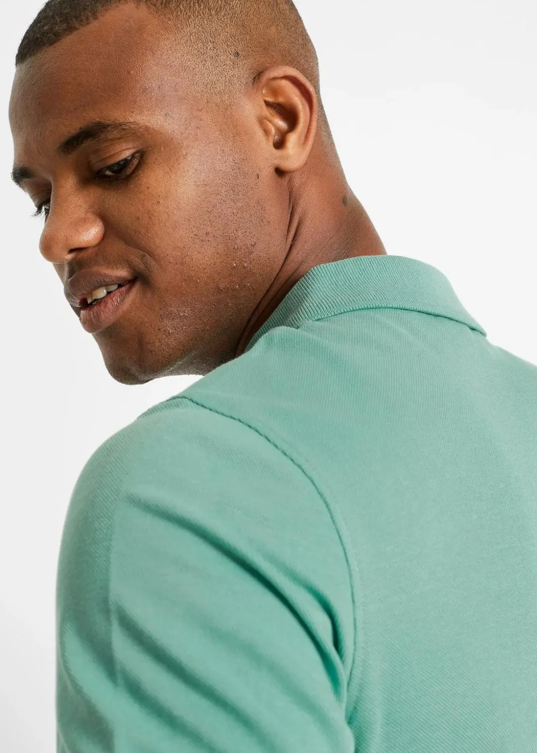 Herren bonprix Große Größen|Basics|Poloshirt aus reiner Bio-Baumwolle (2er Pack)