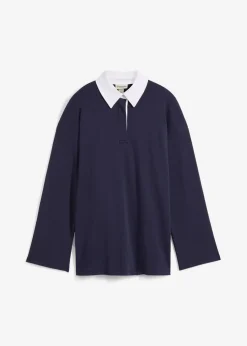 Poloshirt aus schwerer Bio-Baumwolle Damen Shirts & Tops|Nachhaltigere Materialien