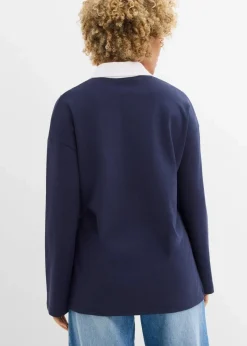 Poloshirt aus schwerer Bio-Baumwolle Damen Shirts & Tops|Nachhaltigere Materialien