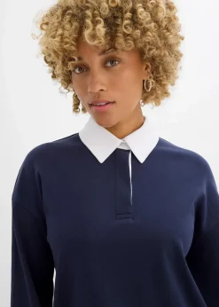 Poloshirt aus schwerer Bio-Baumwolle Damen Shirts & Tops|Nachhaltigere Materialien