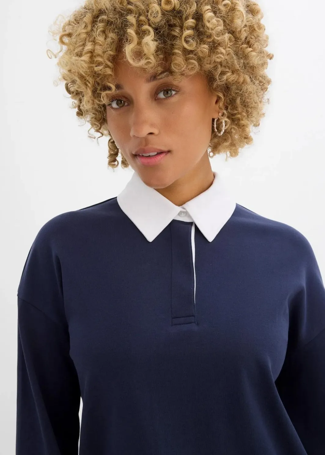 Poloshirt aus schwerer Bio-Baumwolle Damen Shirts & Tops|Nachhaltigere Materialien